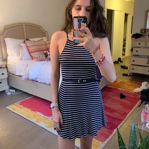 Striped Mini Dress